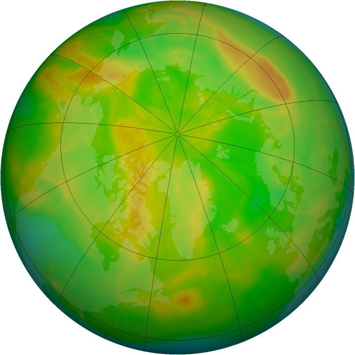 Arctic ozone map for 28 May 2014